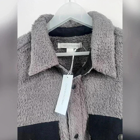 Outerknown Skyline Shirt Jacket in Galaxy New With Tag Size L - Picture 6 of 7